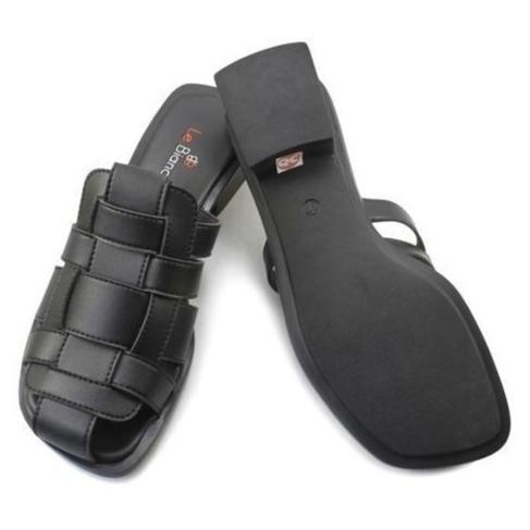 Le Bianca Yeppo Nomu Tp 12-01 Sendal Wanita Mules Coklat Shoes Hitam Selop Putih Sandal