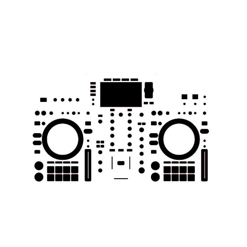 Sticker Transfarant Pelindung Dj Musik Xdj Rr, Rx1, Rx2, Rx3 , Xz