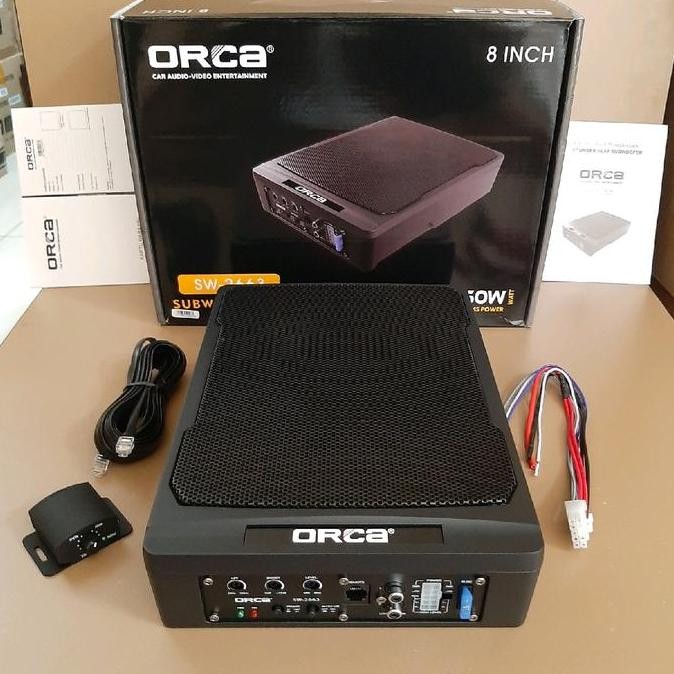 Subwoofer Kolong Orca 2668 Sub Kolong Orca 8 Inch 250 Watts Terbaru