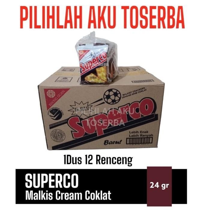 

Biskuit Khong Guan Superco Renceng Malkist Cokelat - ( Harga 1 Dus ) Termurah Best Quality 100% Original