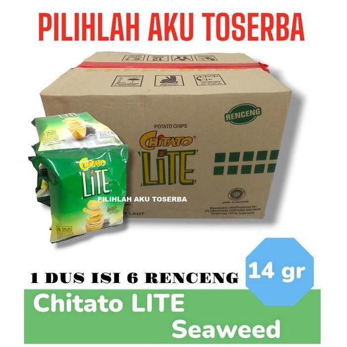 

Chitato Lite Seaweed / Rumput Laut Renceng - ( Harga 1 Dus ) New Best Quality 100% Original