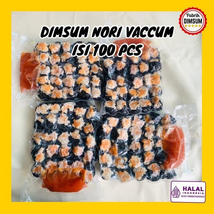

Dimsum Nori Vacuum Isi 100 Bisa Luar Kota Terlaris Best Quality 100% Original