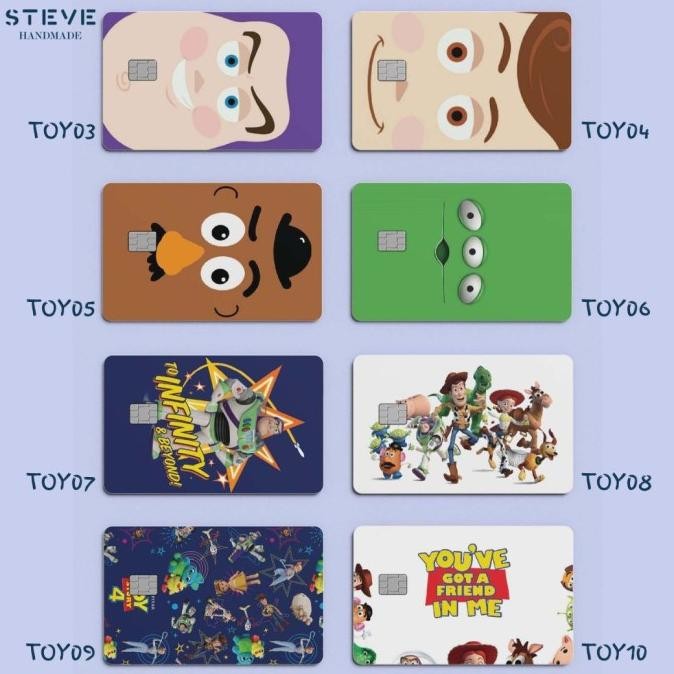 Ct_C1077 Flazz Gen 2 Emoney Mandiri Toy Story Custom Nama Fg2006 Em2101 Gk-61