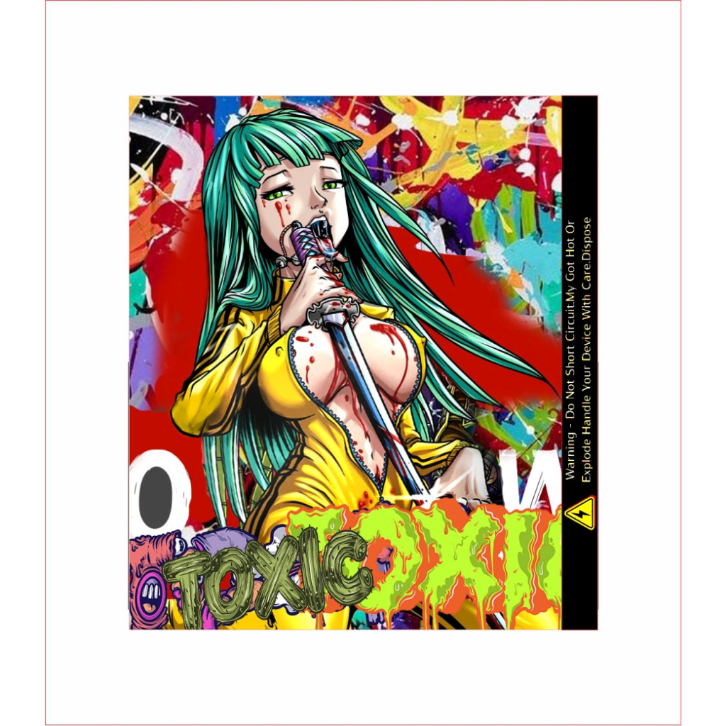 

[COD] Garskin Stiker Warp Stiker Batre 18650 Hologram 27 Label Custom Presisi Terlaris