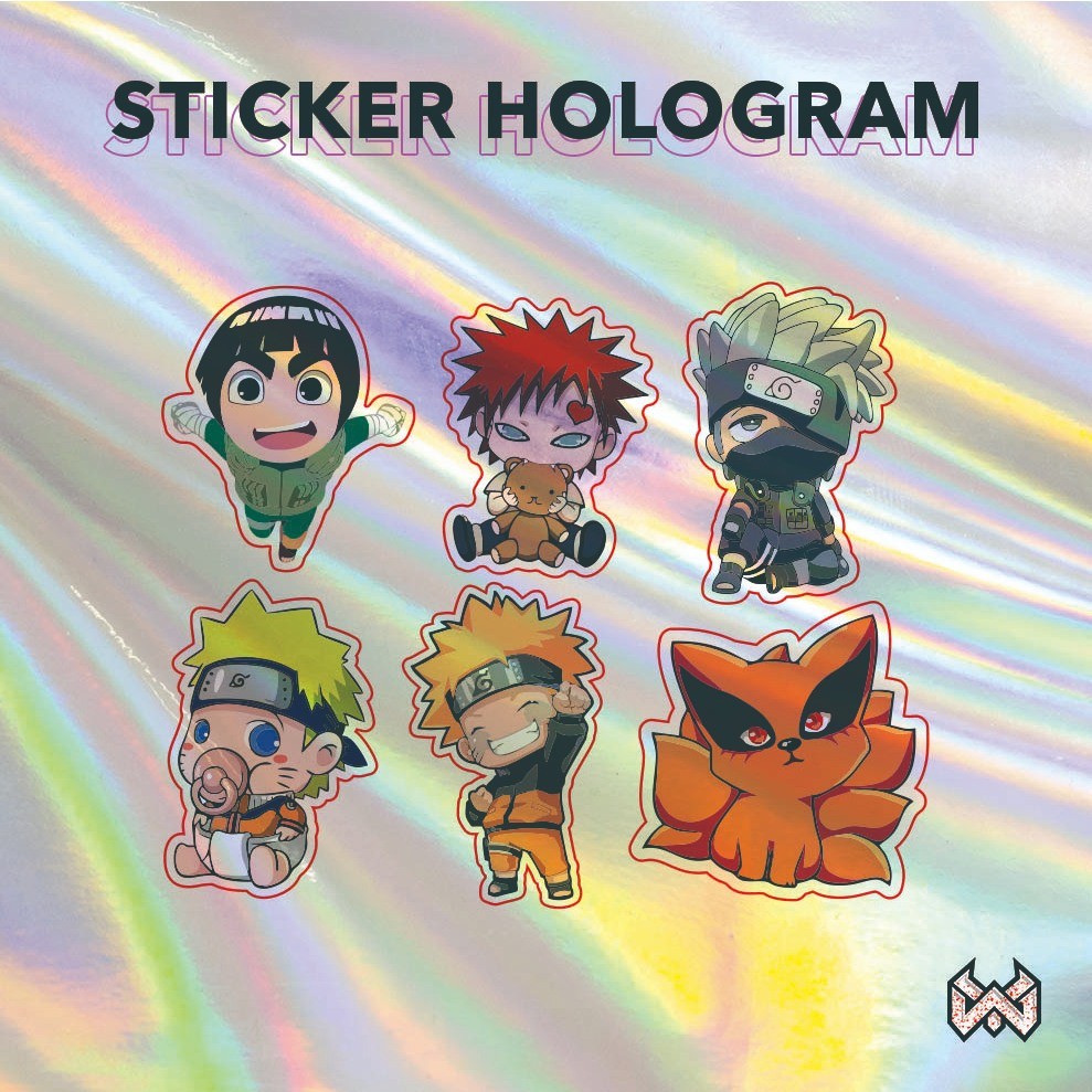 

[COD] Garskin Stiker Hologram Dalam 7 Label Custom Presisi Terlaris