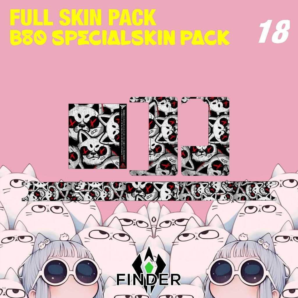 

[COD] Garskin Stiker Stiker Dalam B80 18 Label Custom Presisi Terlaris