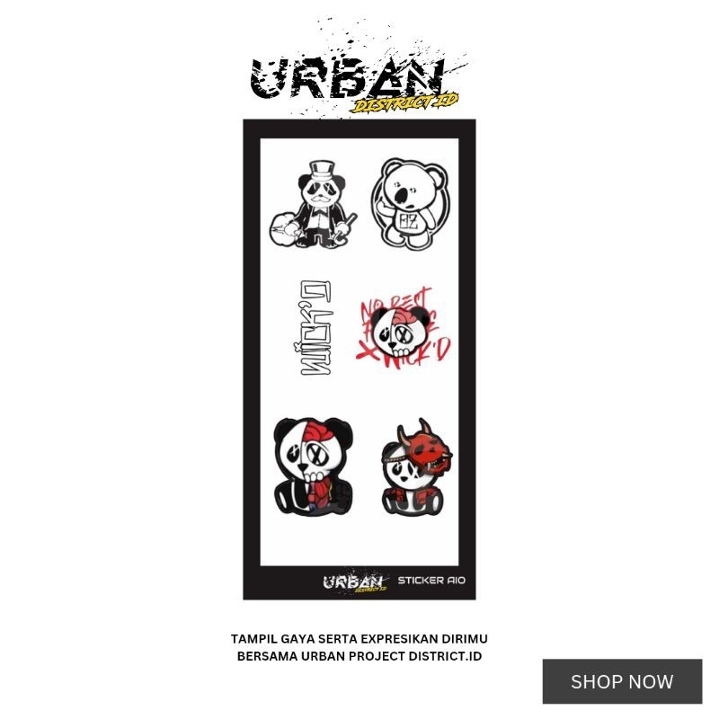 

[COD] Garskin Stiker Urb Stiker Finyl Dekorasi Aio0 X By Urban District Id Sdaiox 16 Label Custom Presisi Terlaris