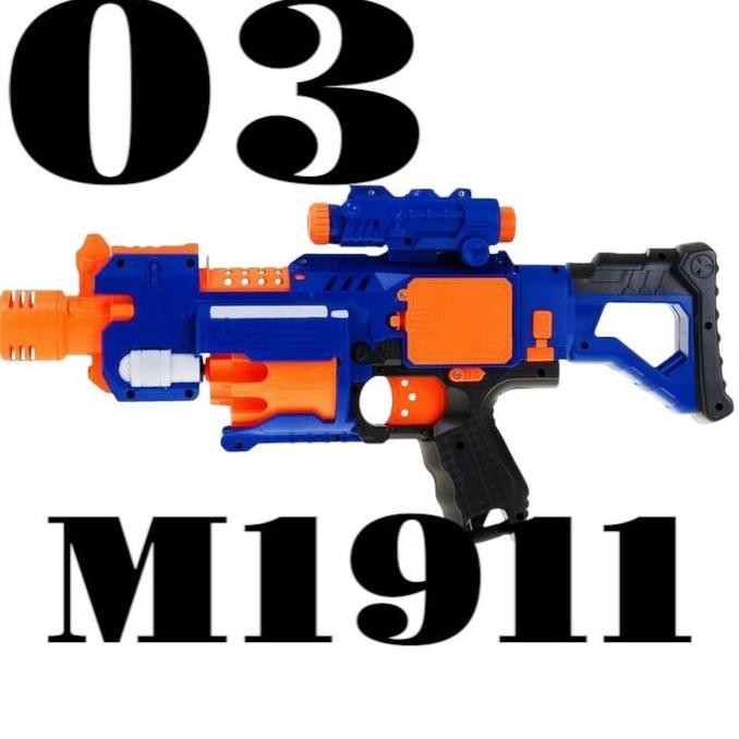 Promo thebestM1911 mainan anak mainan seru jely blaster COD