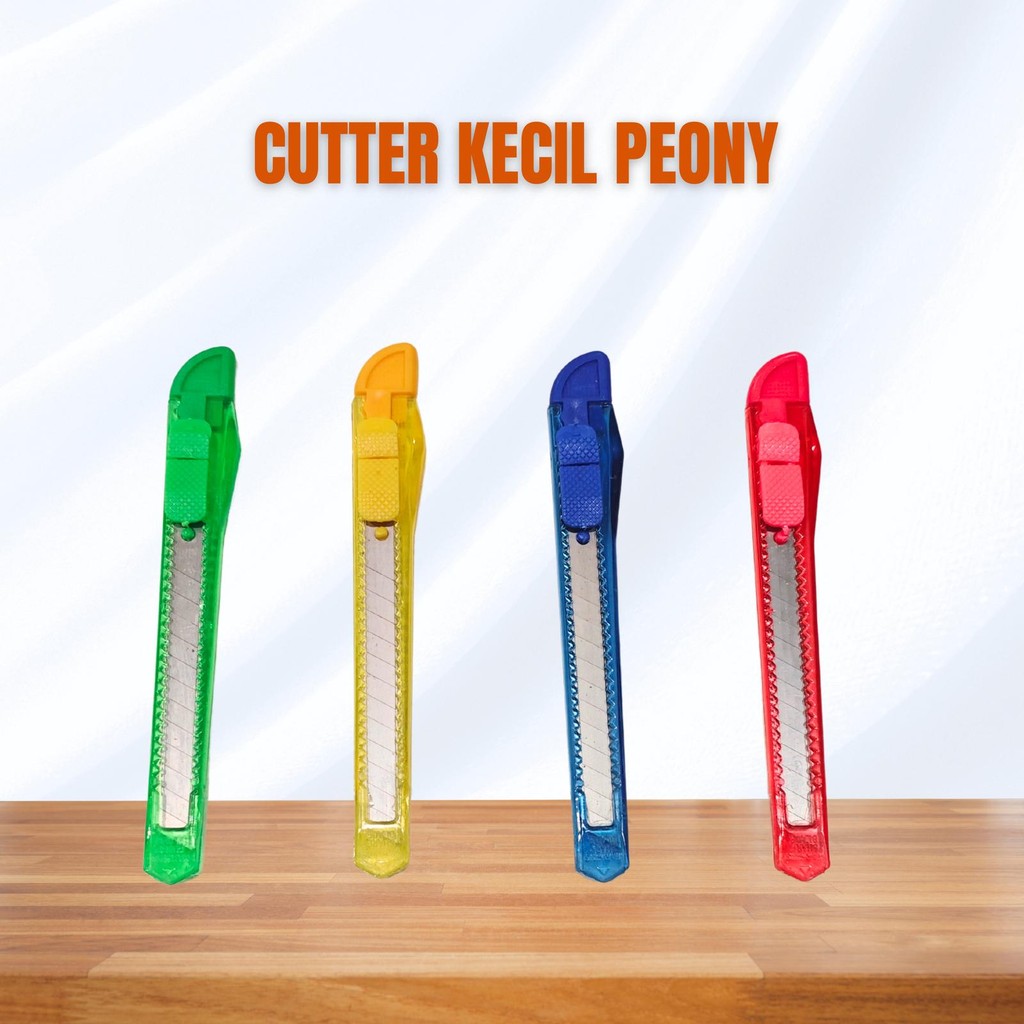 

Pisau Cutter Kecil Peony Original Berkualitas 1 PCS