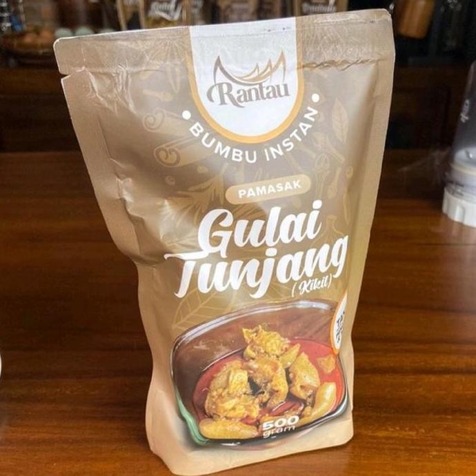 

[PAMASAK RANTAU]Bumbu Instan gulai Tunjang 500gram