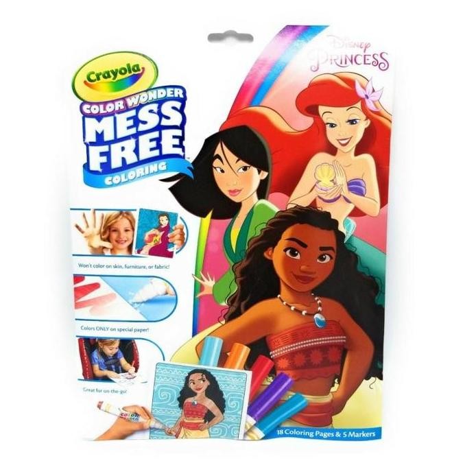 

Promo CRAYOLA Color Wonder Princess Foldalope 18Pk COD