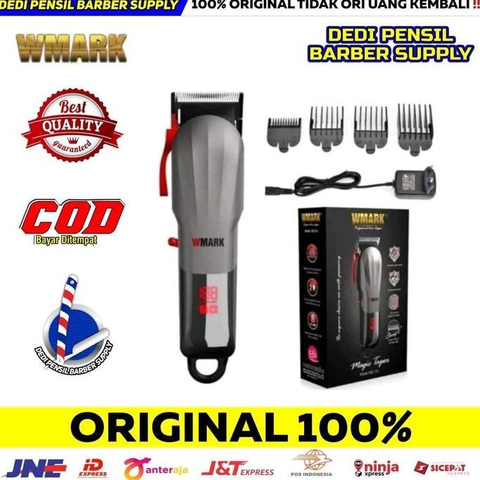 Promo Wmark NG-115 7000 RPM Hair Clipper Cukur Kumis Jenggot Elektrik Sisir Mesin COD