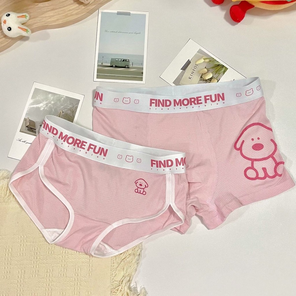 Pakaian Dalam Beruang Lucu Kelinci Pria dan Wanita