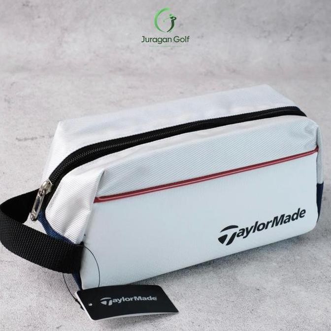Taylormade True Lite Pouch (White/Navy/Red)