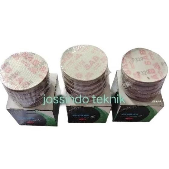 SAB AMPLAS VELCRO 4" / SAB AMPLAS TEMPEL 4" aSt