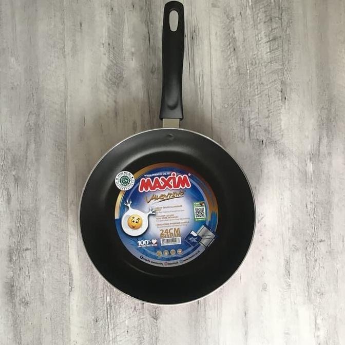 WAJAN PENGGORENGAN TEFLON MAXIM 24 cm - FRYPAN TEFLON MAXIM 24 Cm