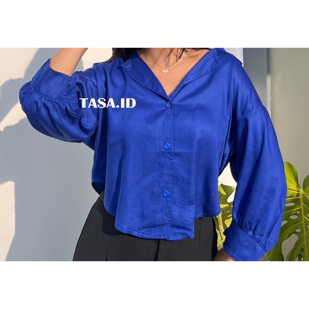 Hot Tasa.Id | Kemeja Puff Chia | Atasan Wanita Ja-121