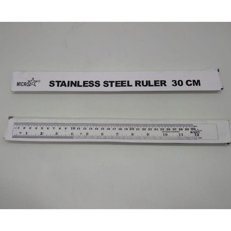 

Penggarismistar Besi 30 Cm Micro Star 1Pak12Pcs