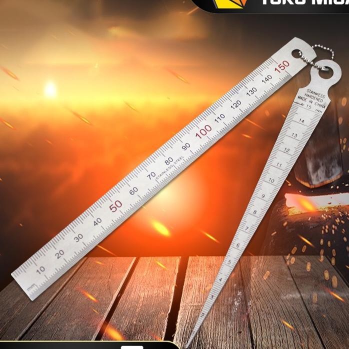 

Taper Gauge Penggaris Taper Lancip Stainless 115Mm Penggaris Besi 15 Cm