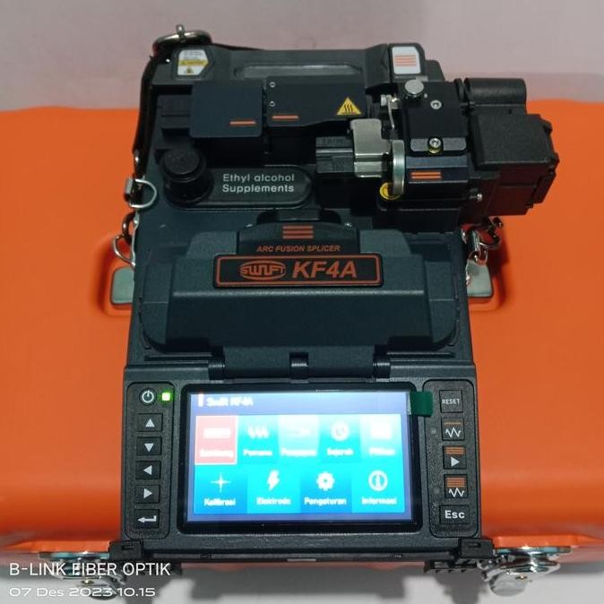 Splicer Swift Kf4A / Fusion Splicer Kf4A  / Splicer Fiber Optik New Stok