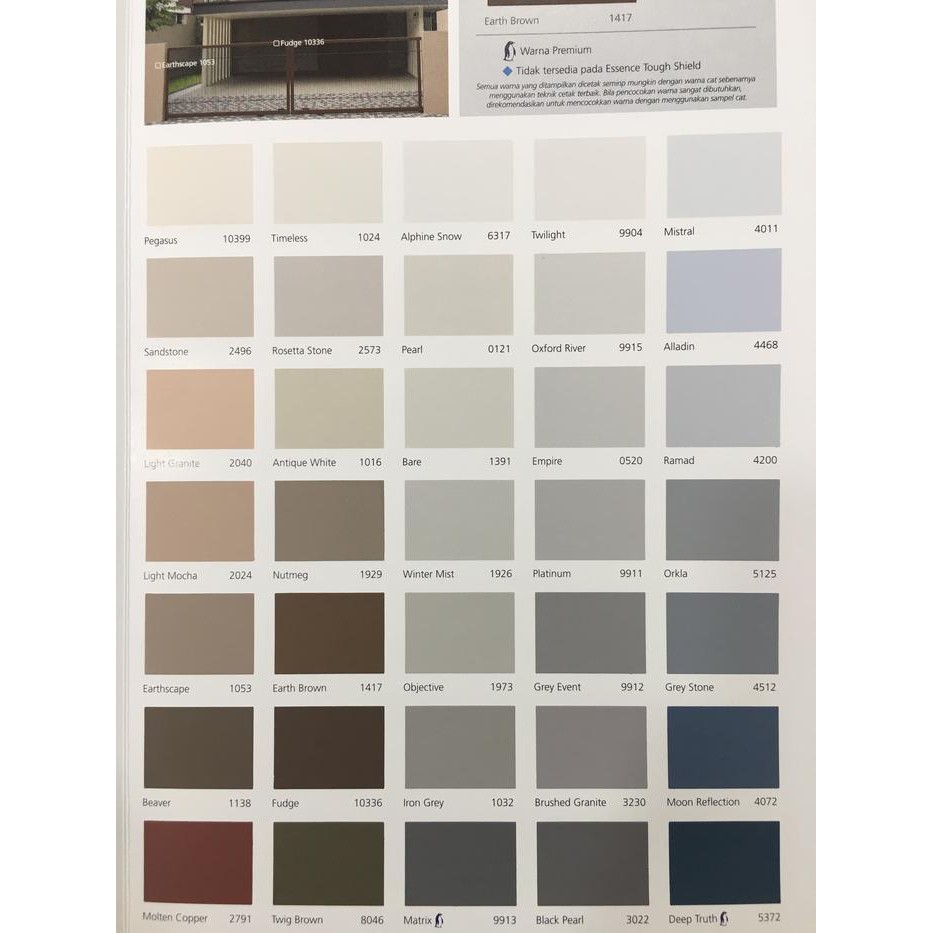 Jotun Essence Easy Clean Wipe Interior Semua Warna Standard 18L Pail Gratis Ongkir