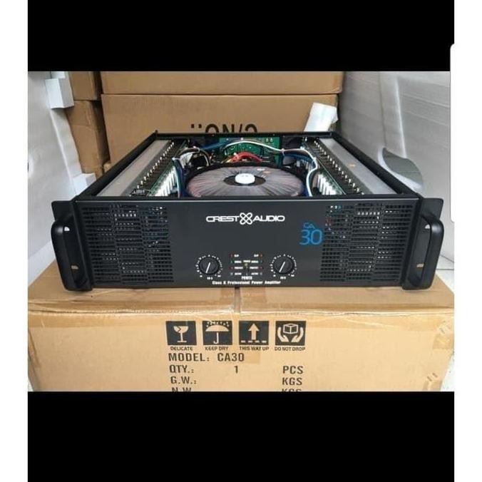 POWER AMPLIFIER CREST AUDIO CA30 / CA-30 / CA 30 ORIGINAL DAN TERPERCAYA