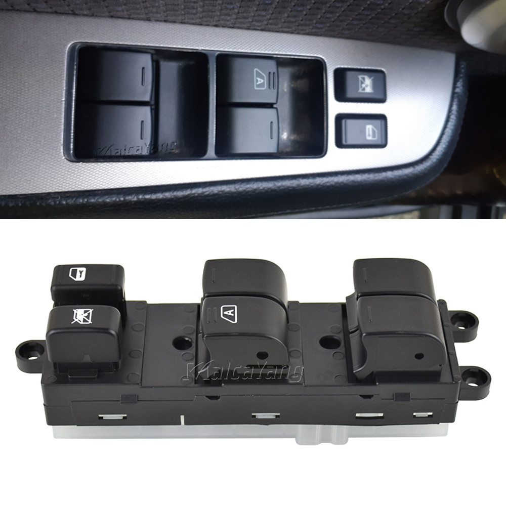 Power Master Window Switch For Nissan TIIDA C11 SC11 C11Z VERSA S SL