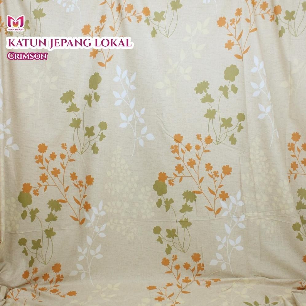 Exclusive Grosir Ecer Kain Meteran Katun Jepang Lokal Cvc Premium / Bahan Kain Sprei / Bahan Kain Me