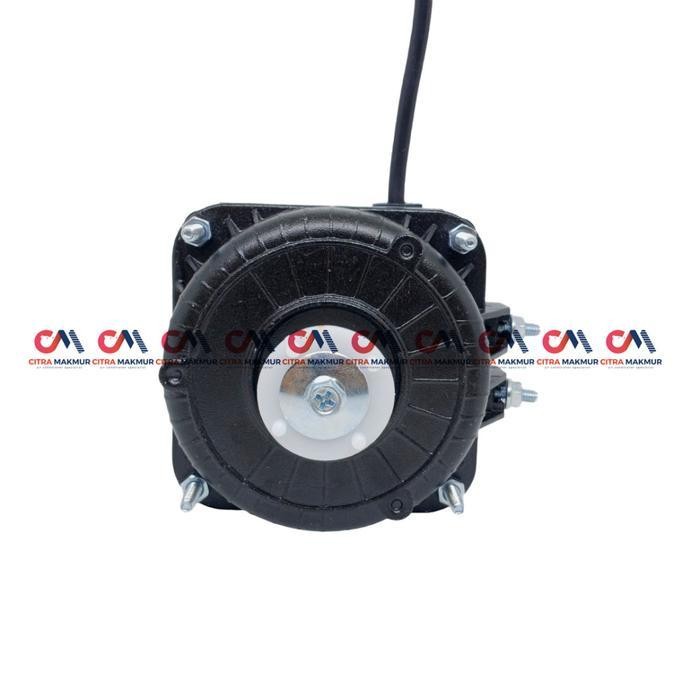 Motor Kondensor Showcase 5 Watt 5W Polytron Hitam Condenser Freezer Kulkas Dinamo Kipas Original Ori