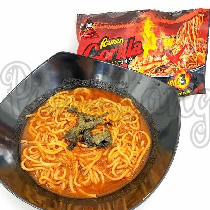 

(Expert) Ramen Gorilla Mie Instant Kuah Pedas Mi Instan Gorila Saingan Samyang