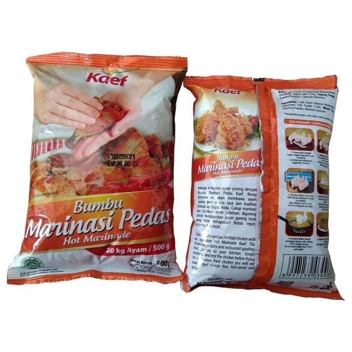 

JH8 Kaef - Bumbu Marinasi Pedas - Hot Marinade - Bumbu Marinasi Ayam Goreng