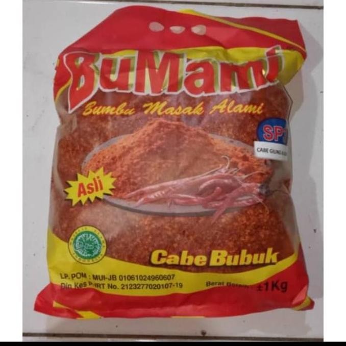 

JH8 cabe bubuk BuMami SP3 kasar pedas