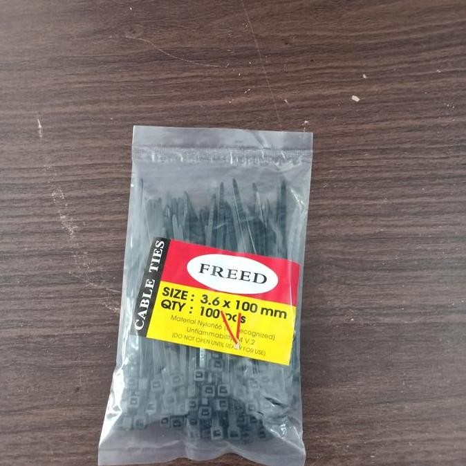 

Kualitas terbaik] kabel ties/nylon cable tie 100mm warna hitam
