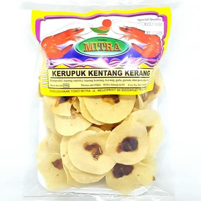 

@=@=@=@=] MITRA KERUPUK KENTANG KERANG 200gr | KRUPUK MENTAH ASLI KHAS SIDOARJO