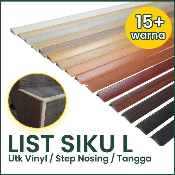 List Siku L Untuk Lantai Kayu, Lantai Vinyl, Lantai Parket