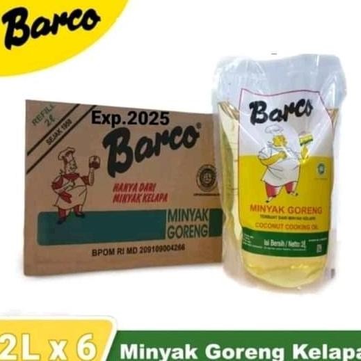 

JH8 Minyak Goreng Barco 2L x 6 (1 karton)