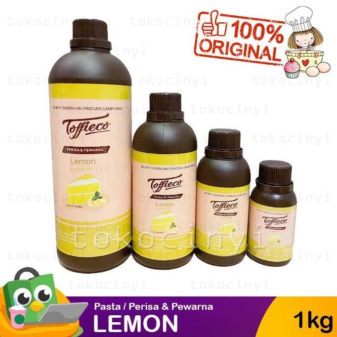 

TERSEDIA Toffieco Pasta Perisa & Pewarna - Lemon 1kg