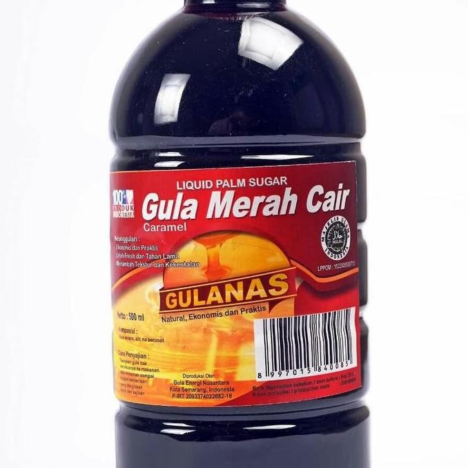 

JH8 Gula Cair Merah Botol 500ml