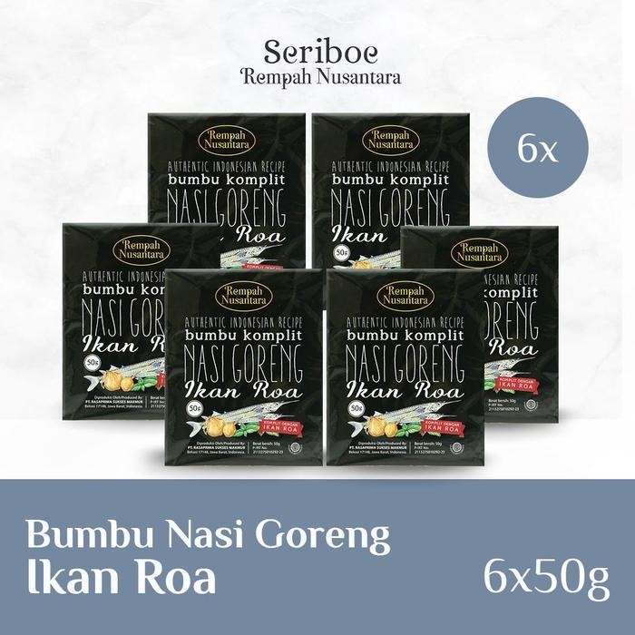 

Bumbu Nasi Goreng Roa Rempah Nusantara 50 Gr (6 Pcs )