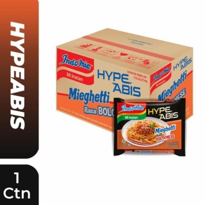 

(Expert) Indomie Hype Abis Mieghetti Bolognise 40 pcs