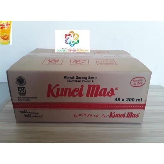 

JH8 Kunci Mas Minyak Goreng [200 ml /48 pcs /1 karton ]