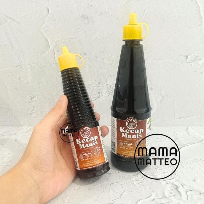 

JH8 LINGKAR ORGANIK Kecap Manis Organik Sehat Non MSG & GMO / 150ML&350ML