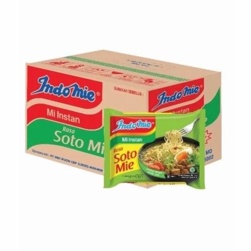 

Indomie rasa soto mie 1 dus isi 40 pcs