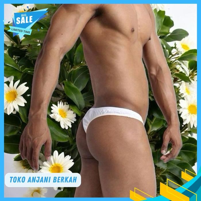 THONG CELANA DALAM PRIA WARNA PUTIH / THONG CELANA DALAM PRIA WARNA PUTIH TERBAIK