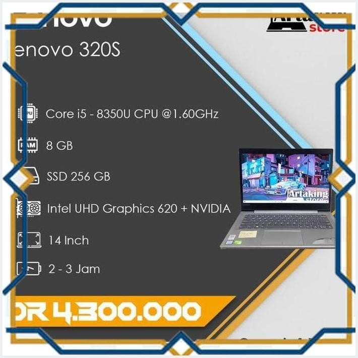 [ART] SERI GAMING - LENOVO IDEAPAD 320S - CORE I5 - RAM 8 GB