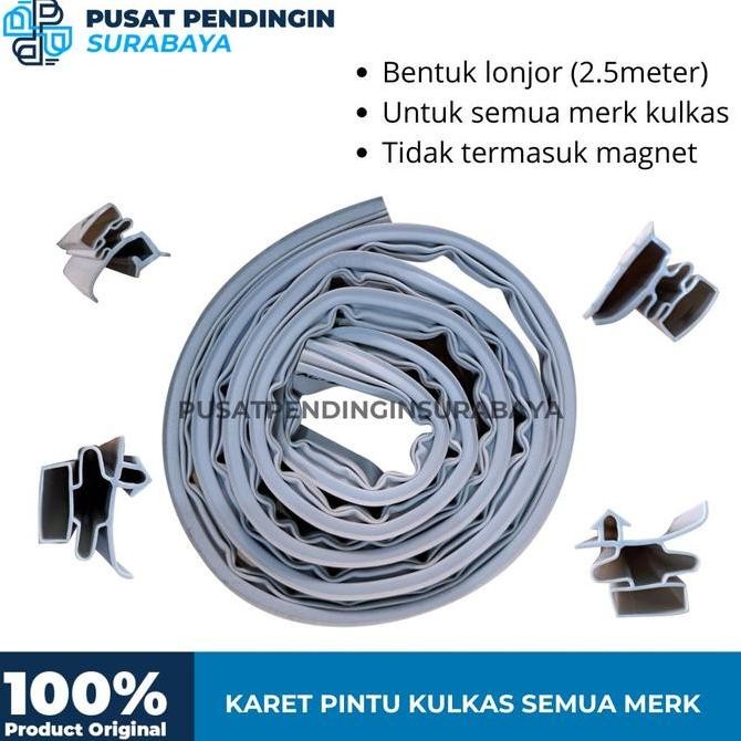 TERBARU - KARET PINTU KULKAS SEMUA MERK | SEAL KULKAS | GASKET PINTU KULKAS