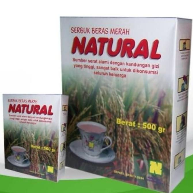 

(Expert) Serbuk Beras Merah Natural Besar Nasa Isi 500 Gram Untuk Diet