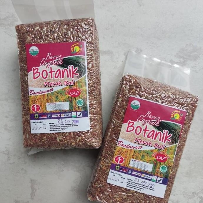 

(Expert) BOTANIK - Beras Merah 1 Kg - Organik - Kaya Serat