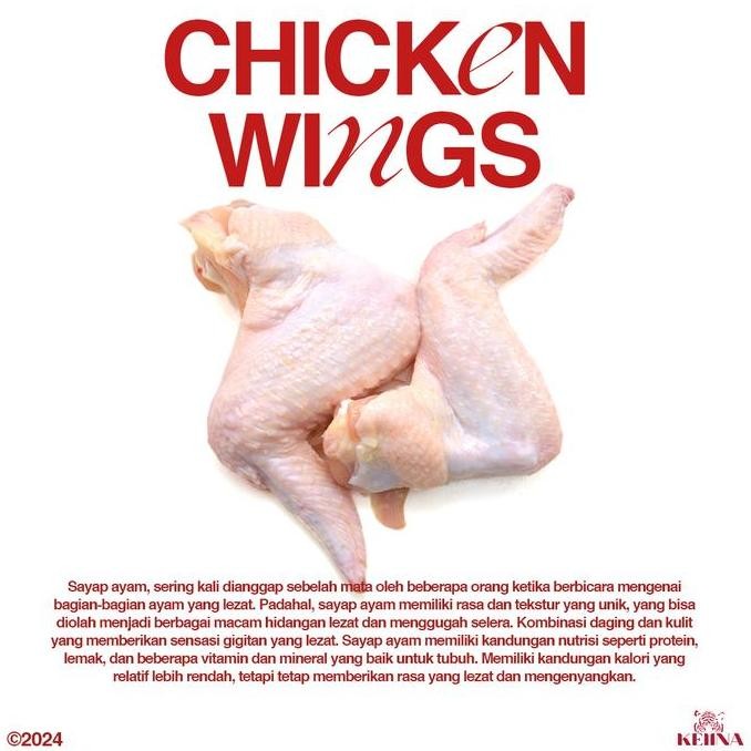 

JH8 Sayap Ayam Chicken Wings Fresh Frozen