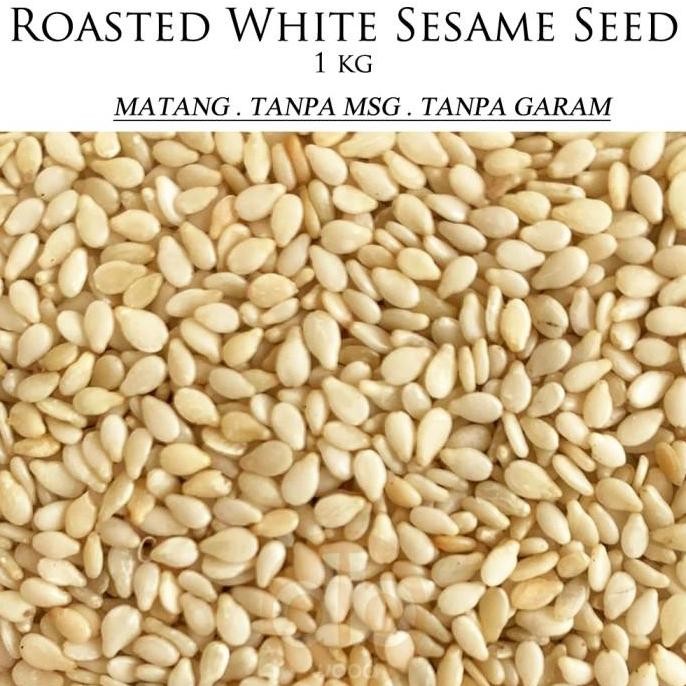 

JH8 White Sesame Seed | Wijen Putih 1kg